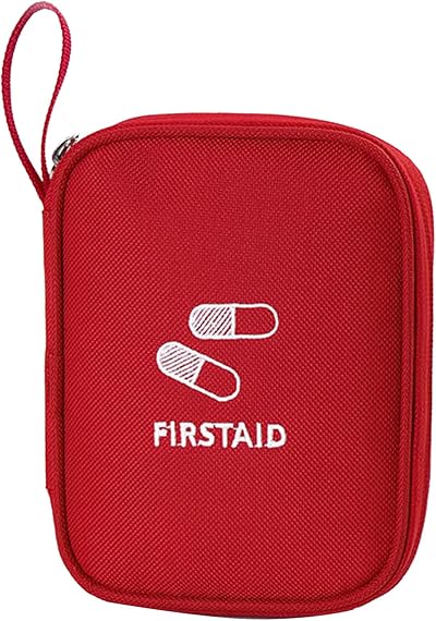 Empty First Aid Pouch-Waterproof Oxford Fabric Medical Organizer Bag