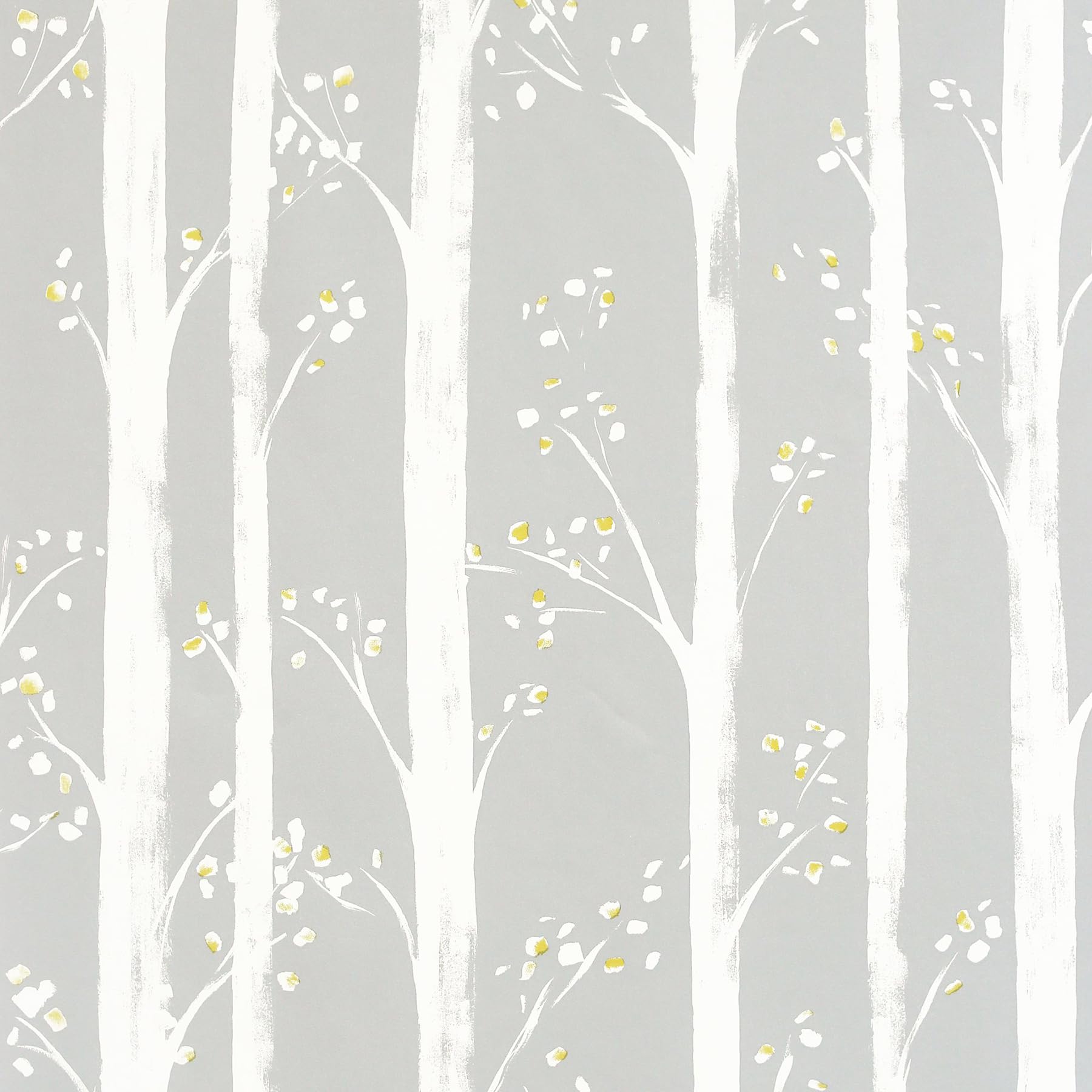 Arthouse Pretty Trees Ochre/Grey Wallpaper 909504 — image 1