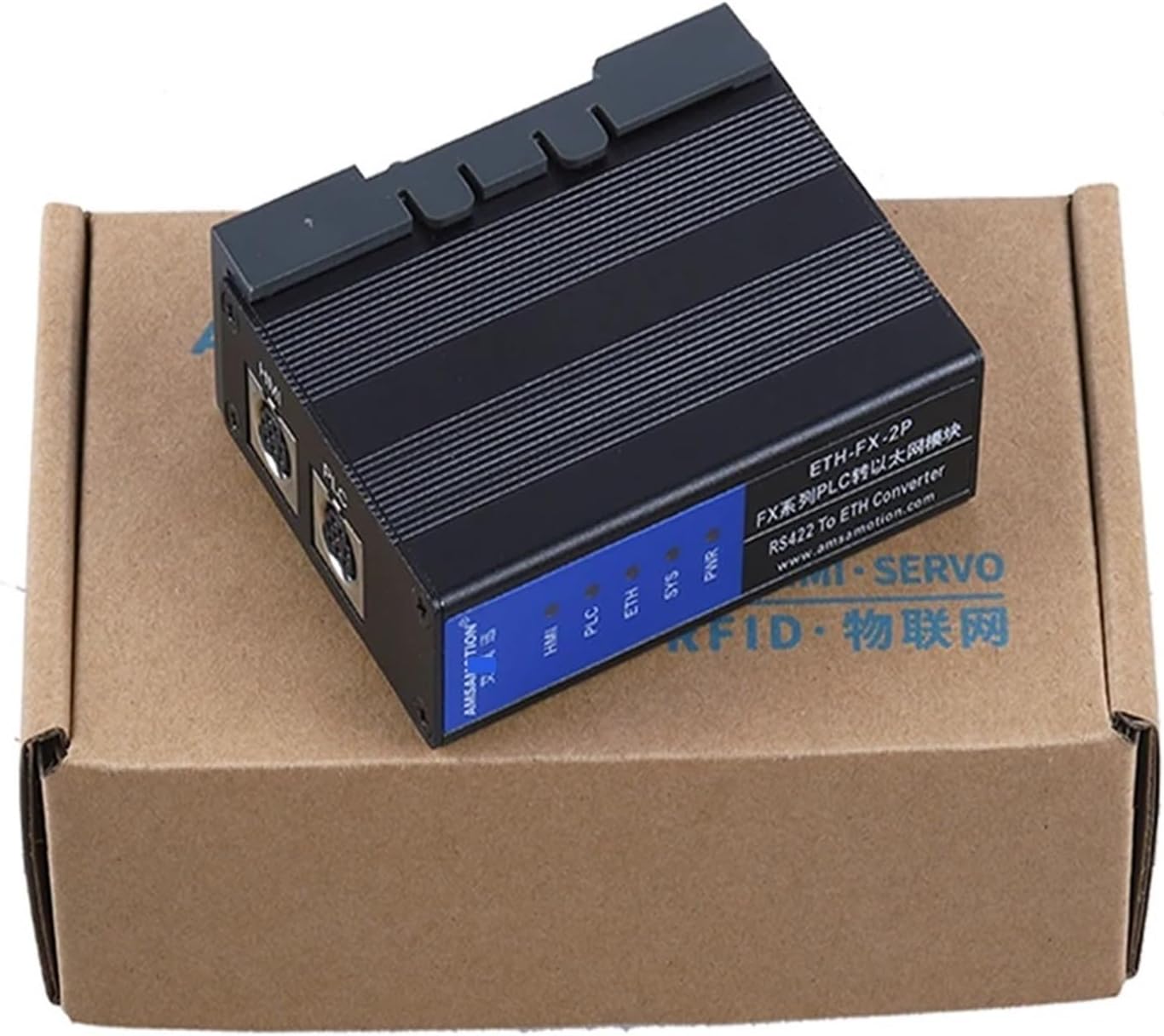 YUANFADD(壳店)イーサネット・コンバーターETH-FX-2PPLCモジュール