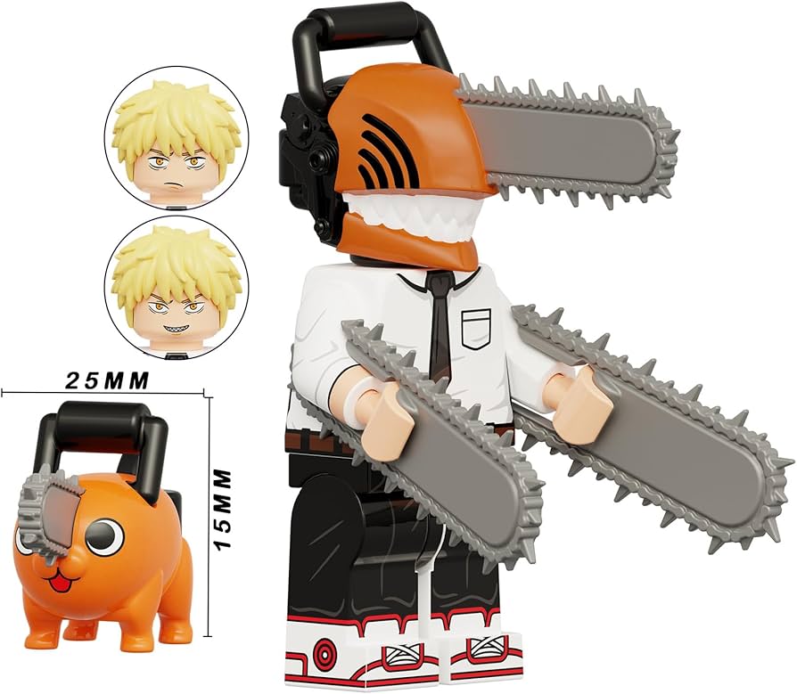 Amazon.co.jp: チェンソーマン ブロック パワー マキマ 銃の魔人