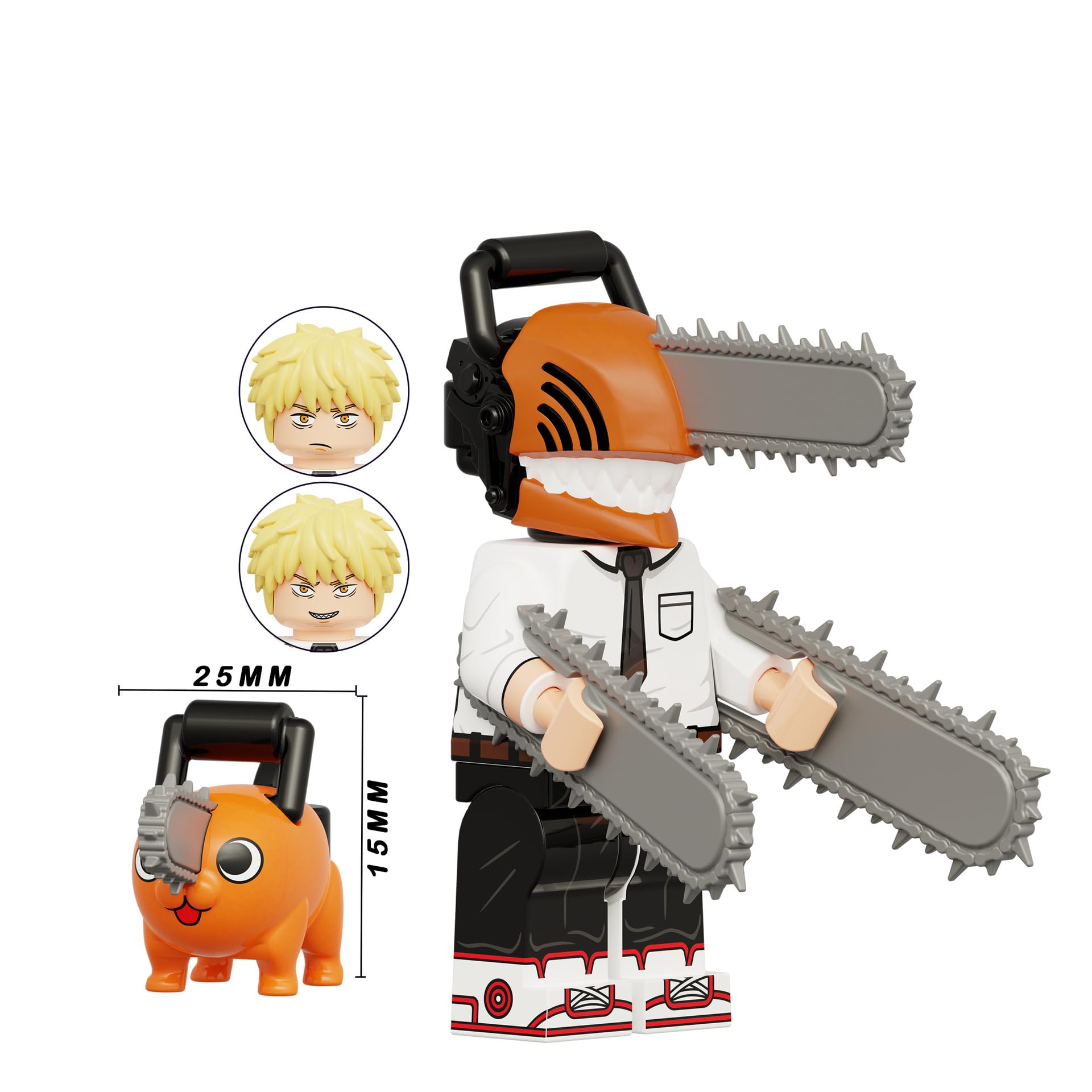 Amazon.co.jp: チェンソーマン ブロック パワー マキマ 銃の魔人