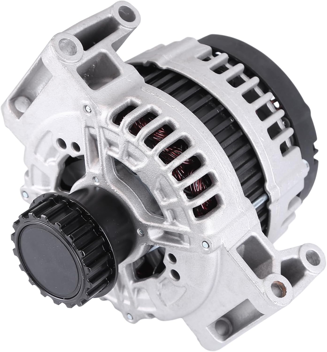 Alternator 0121715009 0125811051, Electrical New Alternator Compatible with Volvo XC60 2010-2015 XC90 2007-2014 S60 2011-2016 S80 07-15 V60 15-16 V70 08-10 L5 2.5L L6 3.0L 3.2L 12V 180Amp