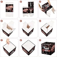 Vista 7 de Funrous 51 cajas de tarjetas de jubilación, decoraciones de fiesta de jubilación, buenos deseos y tarjeta de consejos para mujeres y hombres