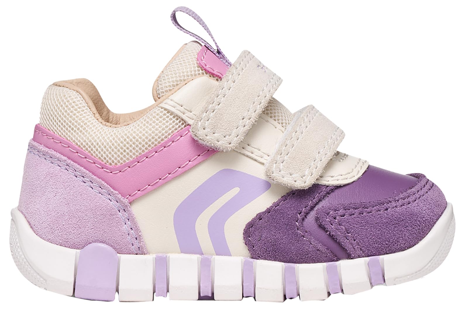 Geox Baby Girl B IUPIDOO Girl C First Steps LT Ivory/Prune 26_EU