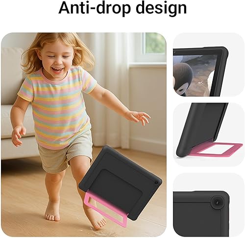 Miniatura 4 de ApoloMedia Tableta para niños, 10.1 pulgadas HD Android 15, 64 GB de almacenamiento, 8 GB de RAM, modo de protección ocular, batería de 10 horas,