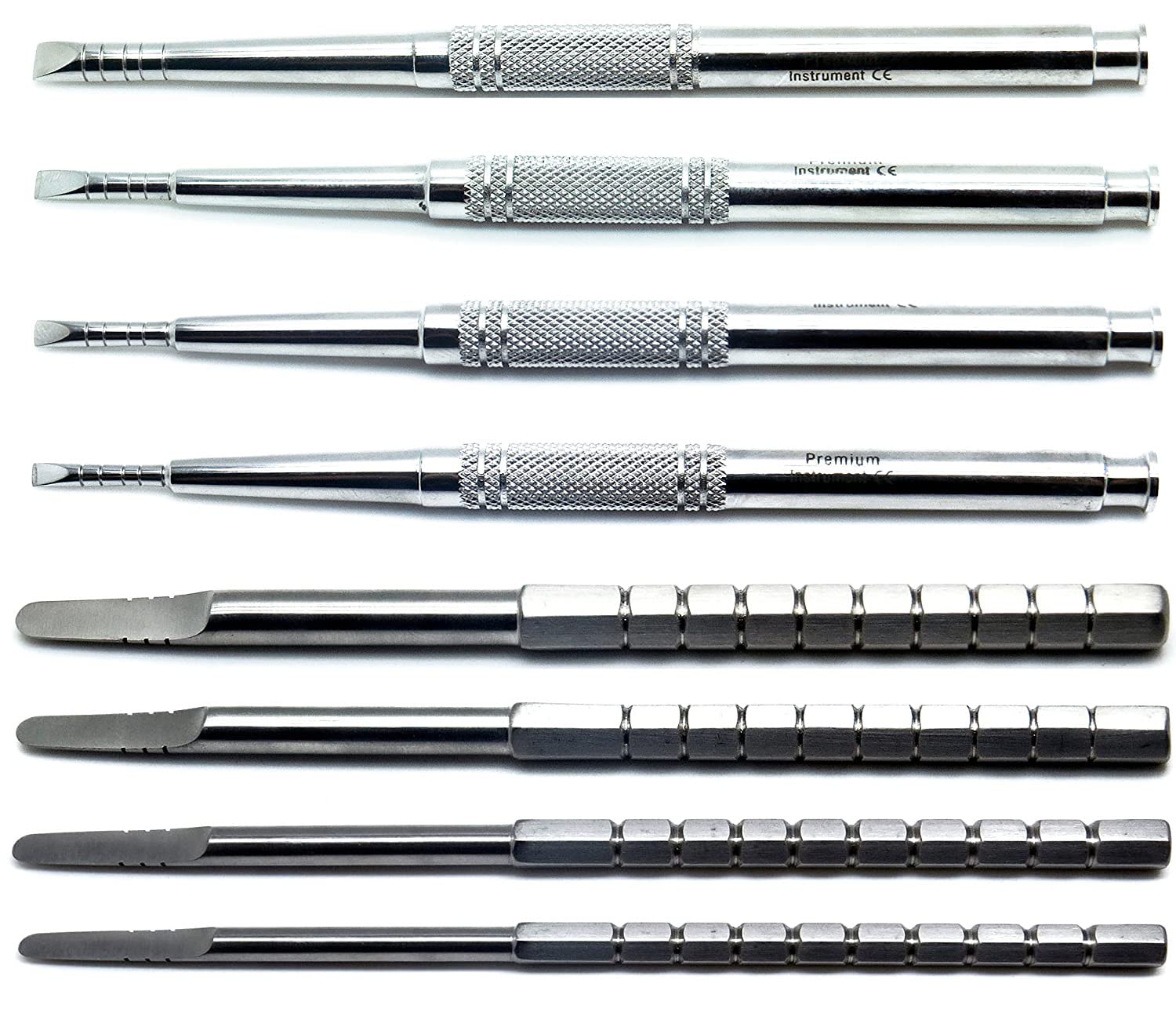 Splitting Chisels Ridge Standard Dental Implant Extracting 8 Pcs Instruments