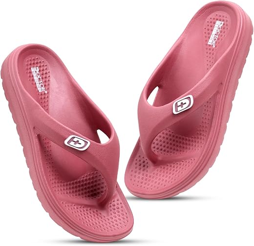 DOCTOR FEEL SOFT Flip Flops for Women | Lightweight Thong Slippers with Soft EVA Sole | Anti-Slip Everyday Wear Sandals fo...