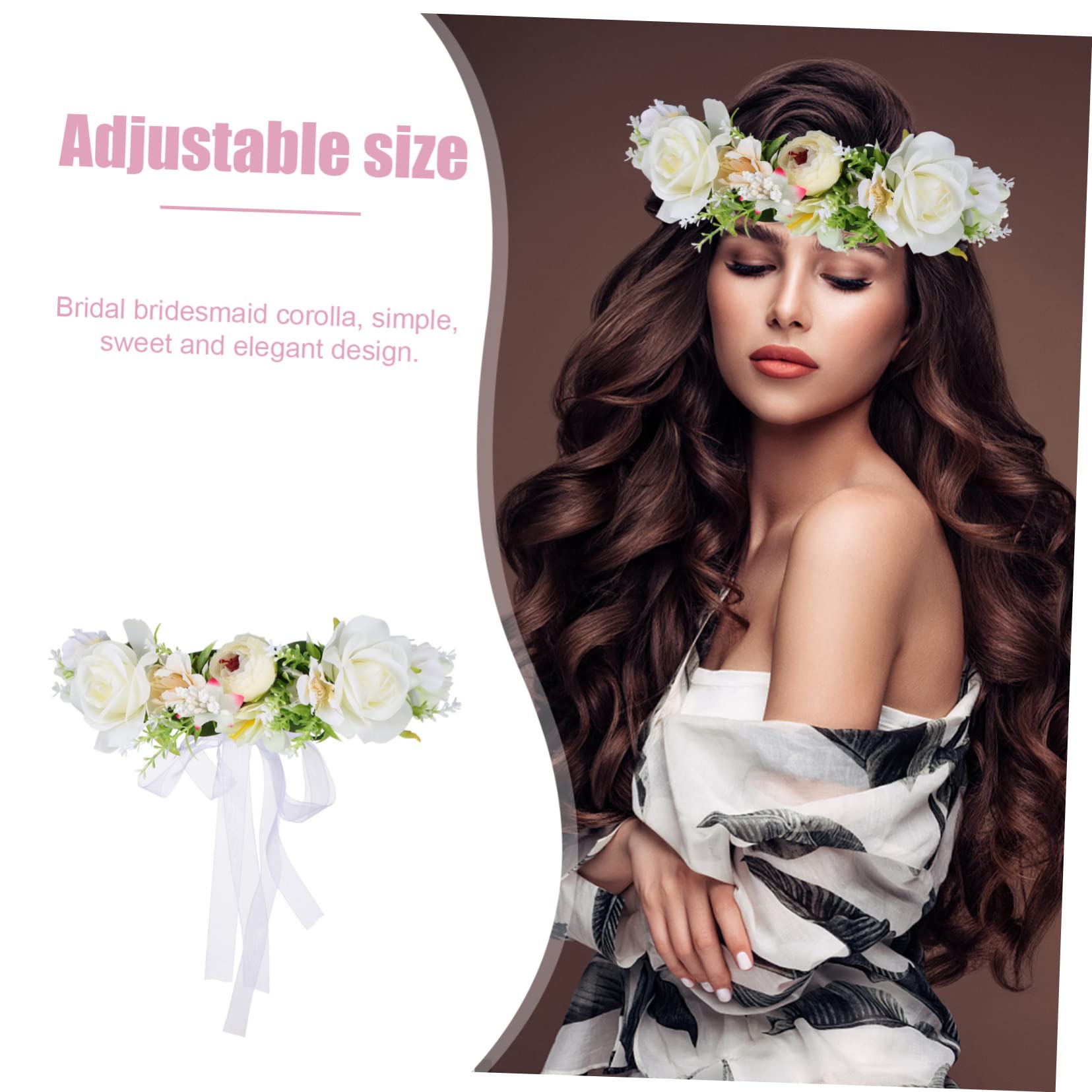 Baluue 6stücke Handgemachte Blumen-haarreifen Für Hochzeiten Festivals Und Partys Leichtes Und Dekoratives Haarschmuck Unvergessliche