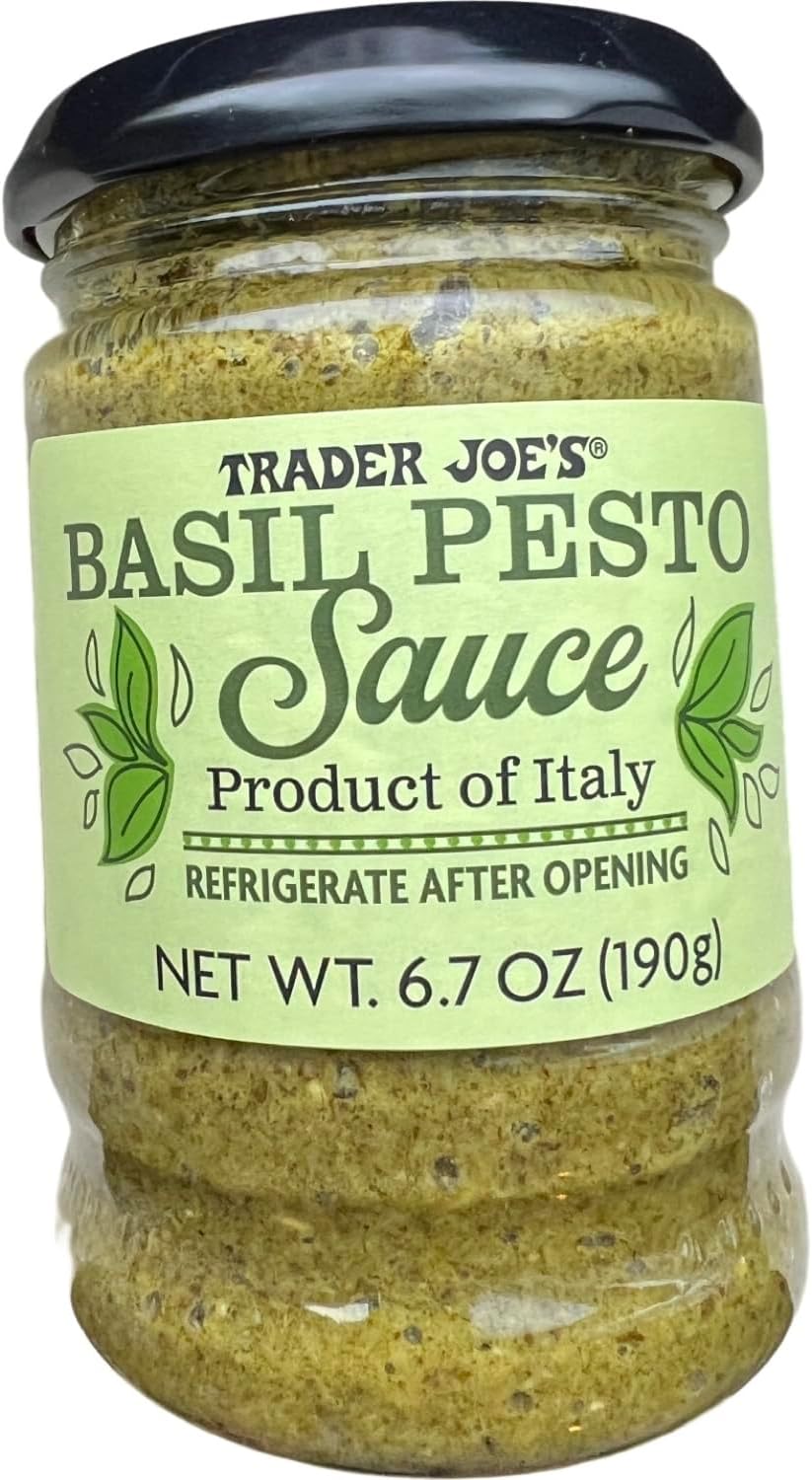 Trader Joe's Basil Pesto Sauce, 6.7 oz (Pack of 1