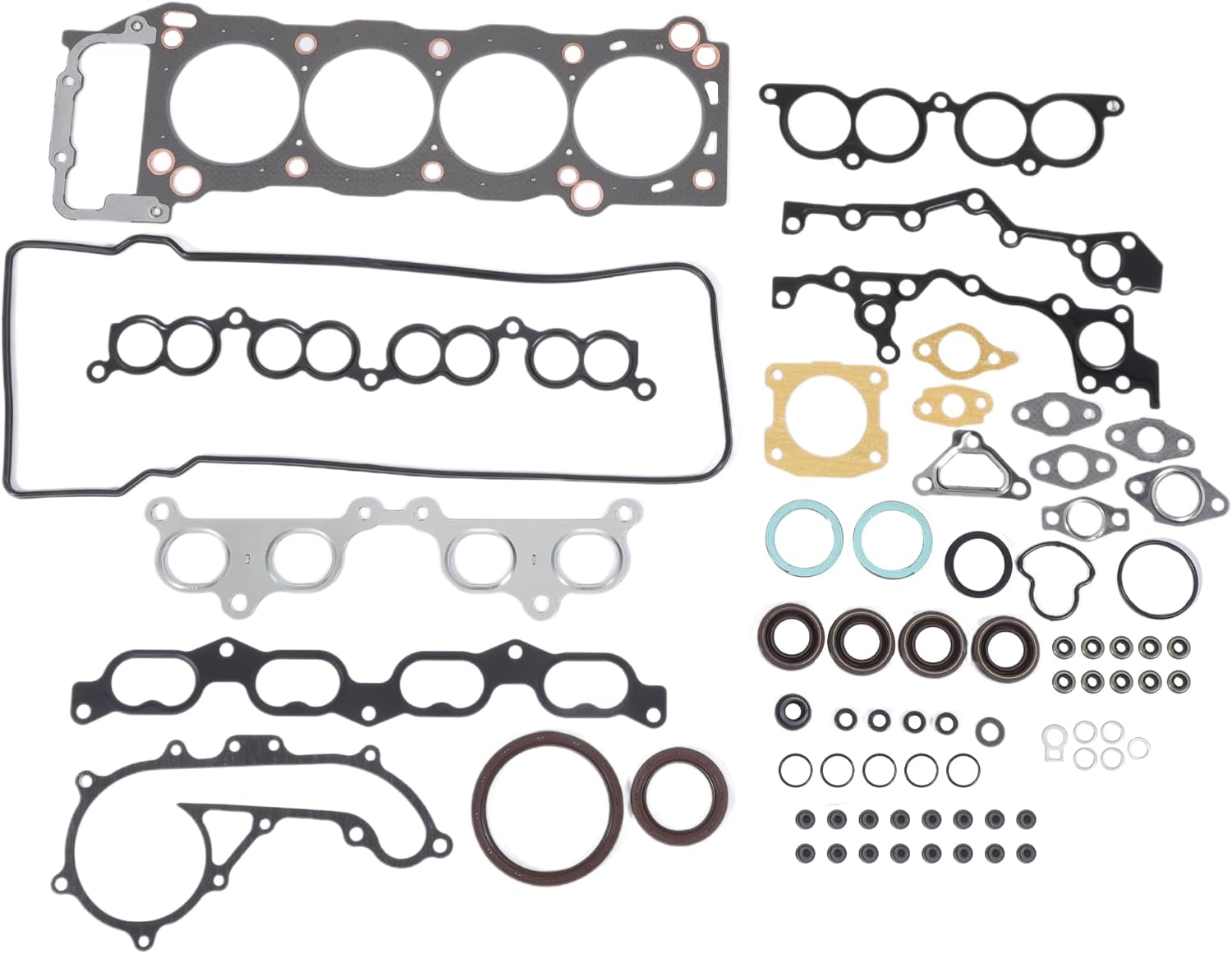 Cylinder Head Gasket Kit for Toyota Engine 3RZ Efficiency Seal No.0411175102 Engine Valve Gasket Set 1 Set