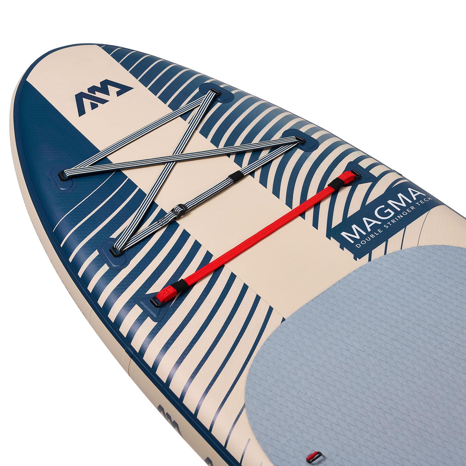 Paddle Gonflable Adulte Aqua Marina Stand Up Paddle Magma 340 X 84 Cm - Planche De SUP Paddle Gonflable Adulte 200kg 2 Personnes