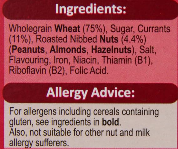 Weetabix Crispy Minis Fruit and Nut Breakfast Cereal 600 g (Pack of 5)