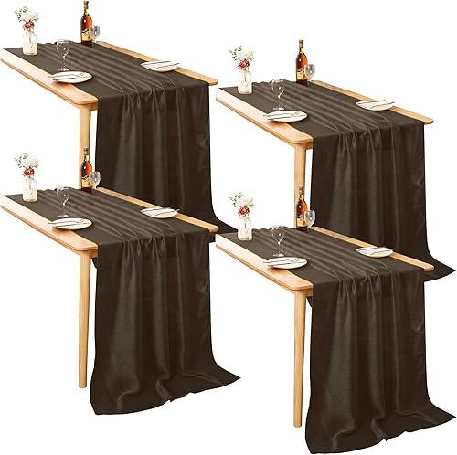 MUMFAS Camino de mesa navideño de 10 pies, color verde lima, transparente, para despedida de soltera, 34 x 122 pulgadas, camino de mesa romántico MUMFAS Camino de mesa navideño de 10 pies, color verde lima, transparente, para despedida de soltera, 34 x 122 pulgadas, camino de mesa romántico