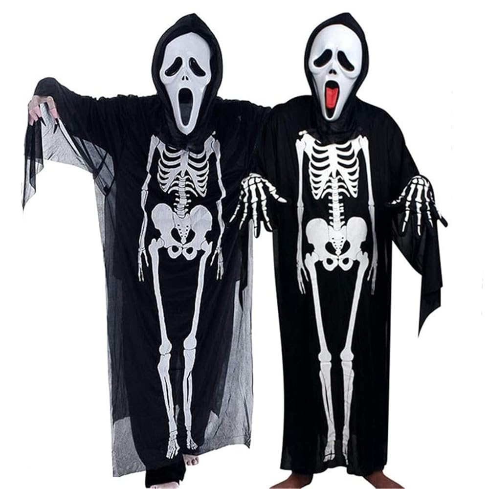 Amazon.co.jp: [iinoo] スクリーム コスプレ 衣装 ハロウィン
