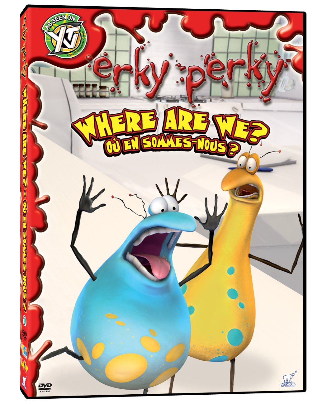 Erky Perky Where Are We? / Où en sommesnous ? Bilingual [DVD]