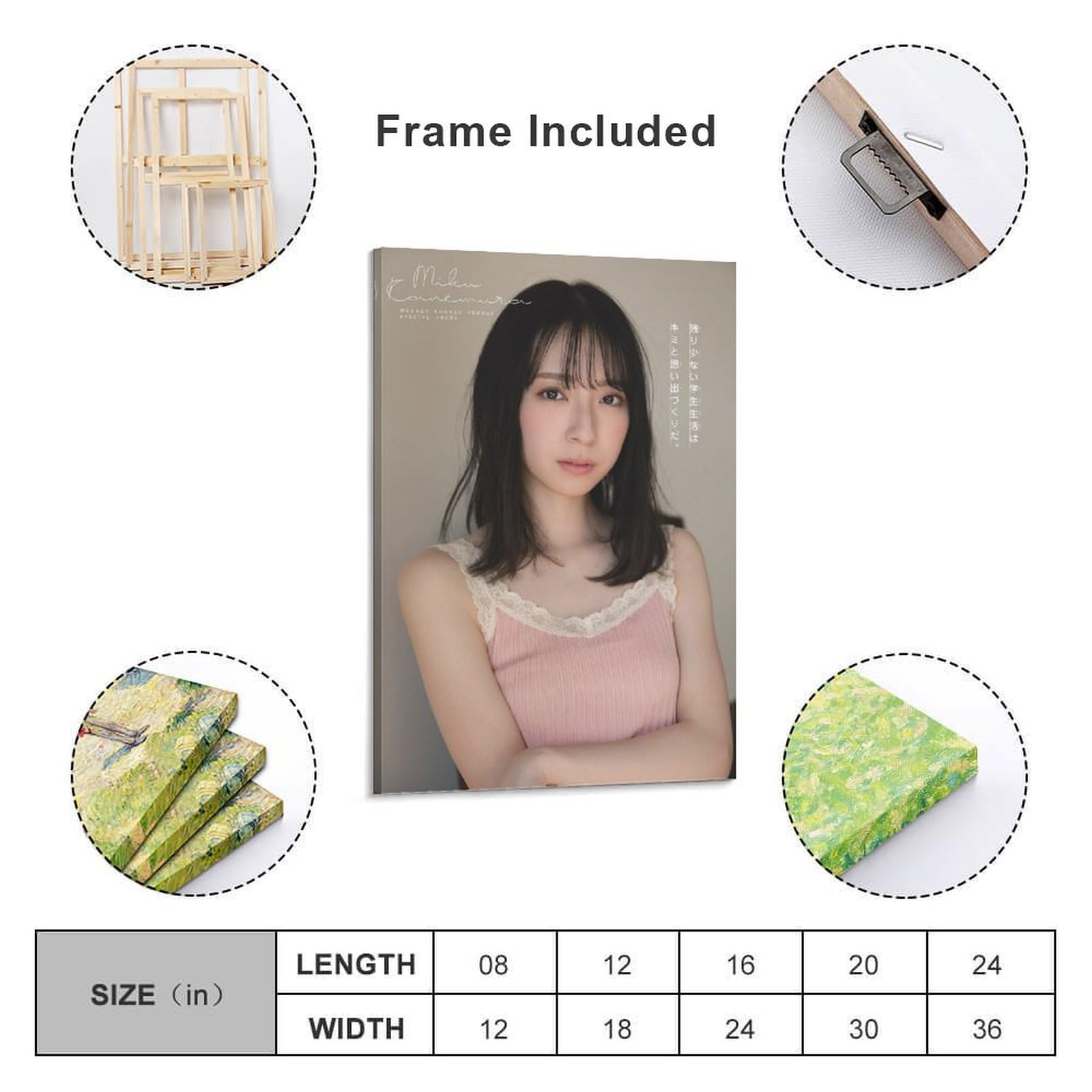 Amazon.co.jp: 日向坂46金村美玖清純写真かわいいポスター画像9 アート