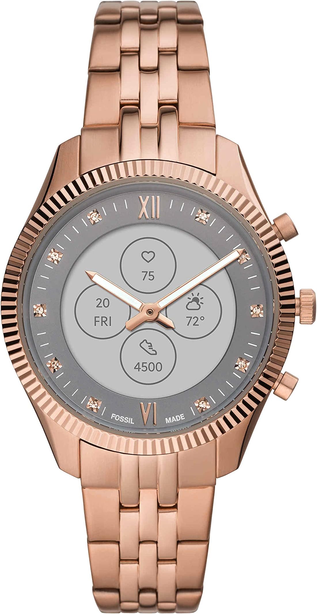 Fossil Analog Grey Dial Women's Watch-FTW7043