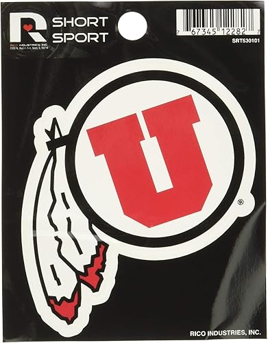 Vista 12 de Calcomanía NCAA pequeña