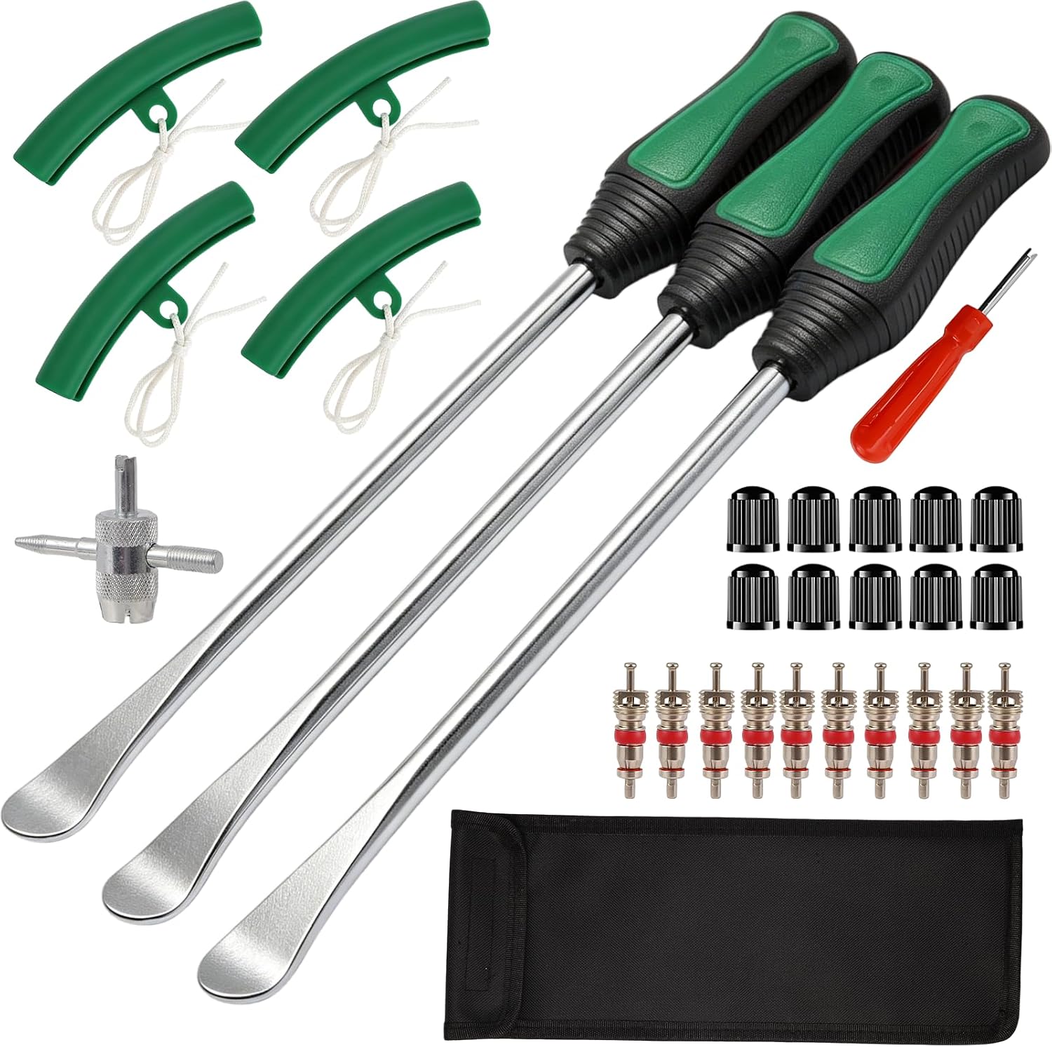 TINKER&SON Tire Spoons 30PCS, Motorcycle Tire Lever Changer Tool