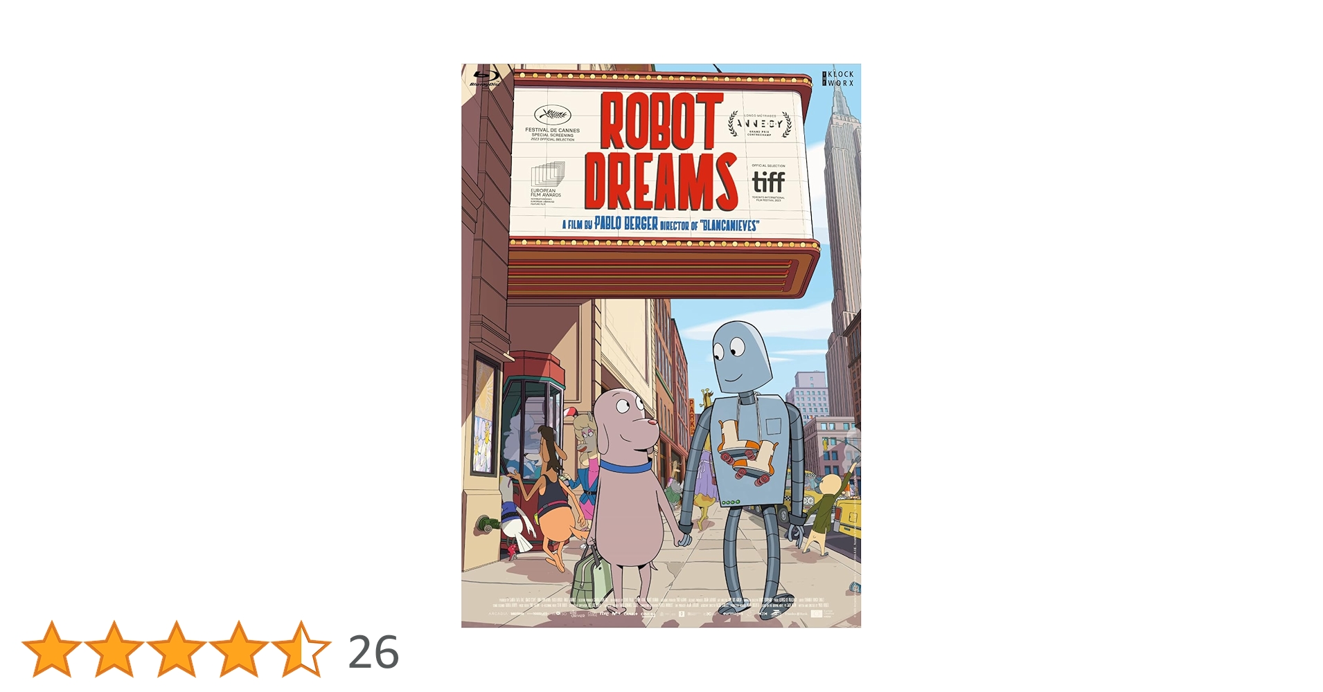 Amazon.co.jp: 【Amazon.co.jp限定】ロボット・ドリームズ Blu