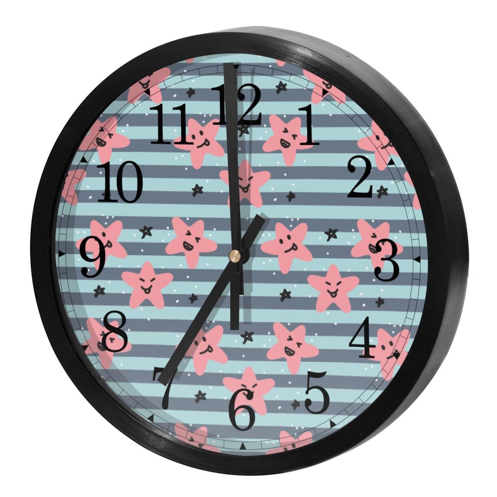 Horloge murale sans tic-tac à piles avec mécanisme à quartz pour un calme absolu