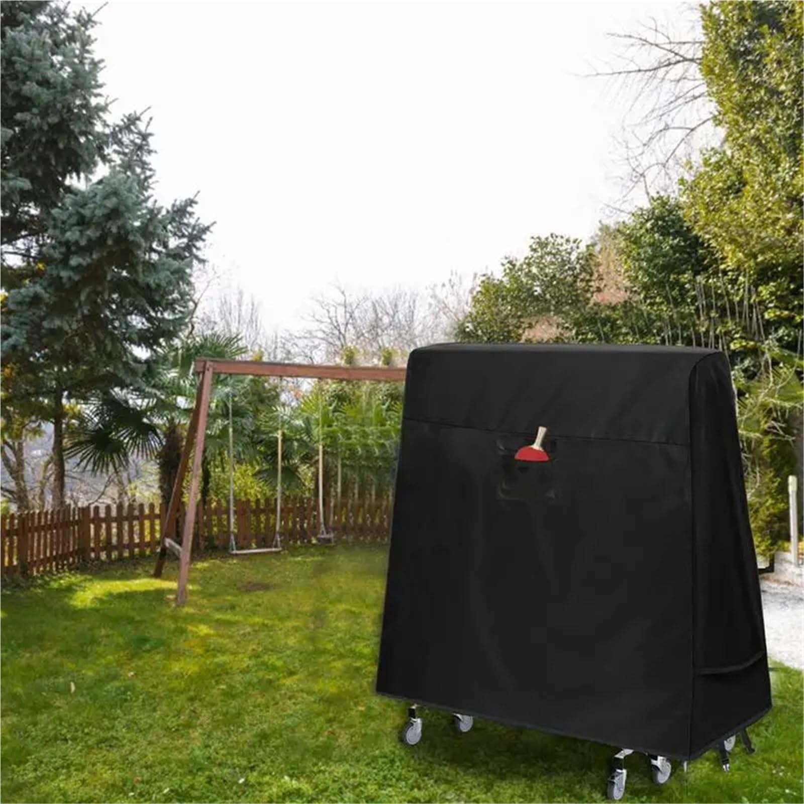 Funda for Mesa de Ping Pong 166 x 72 173 cm, Impermeable, Plegable, for Almacenamiento Tenis, a Prueba Polvo, for Exteriores e Interiores para Uso Interior y Exterior