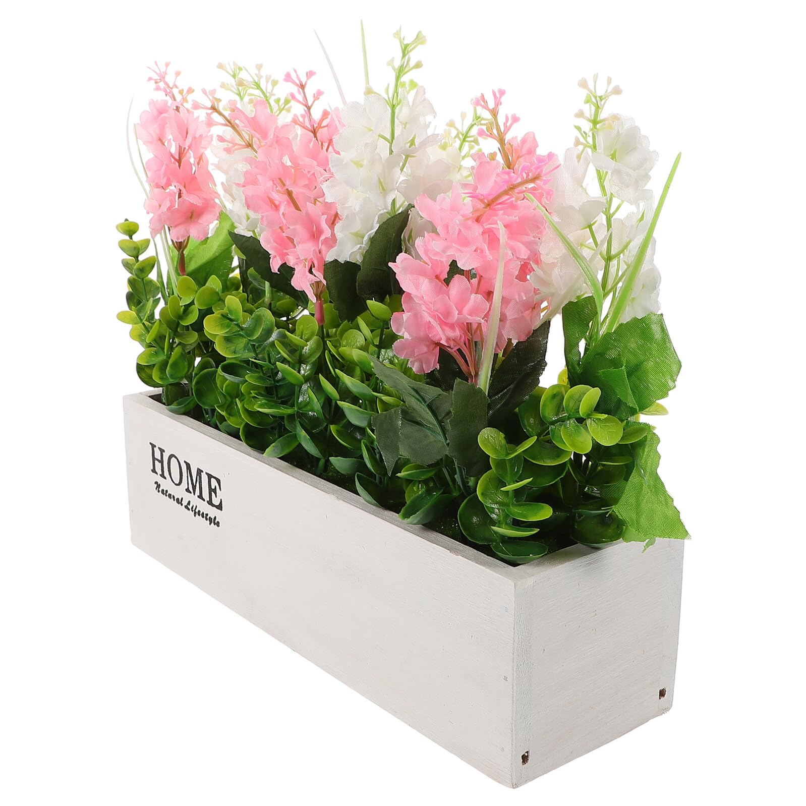 Plante artificielle sans arrosage jacinthe en pot pour décoration intérieure et mariage