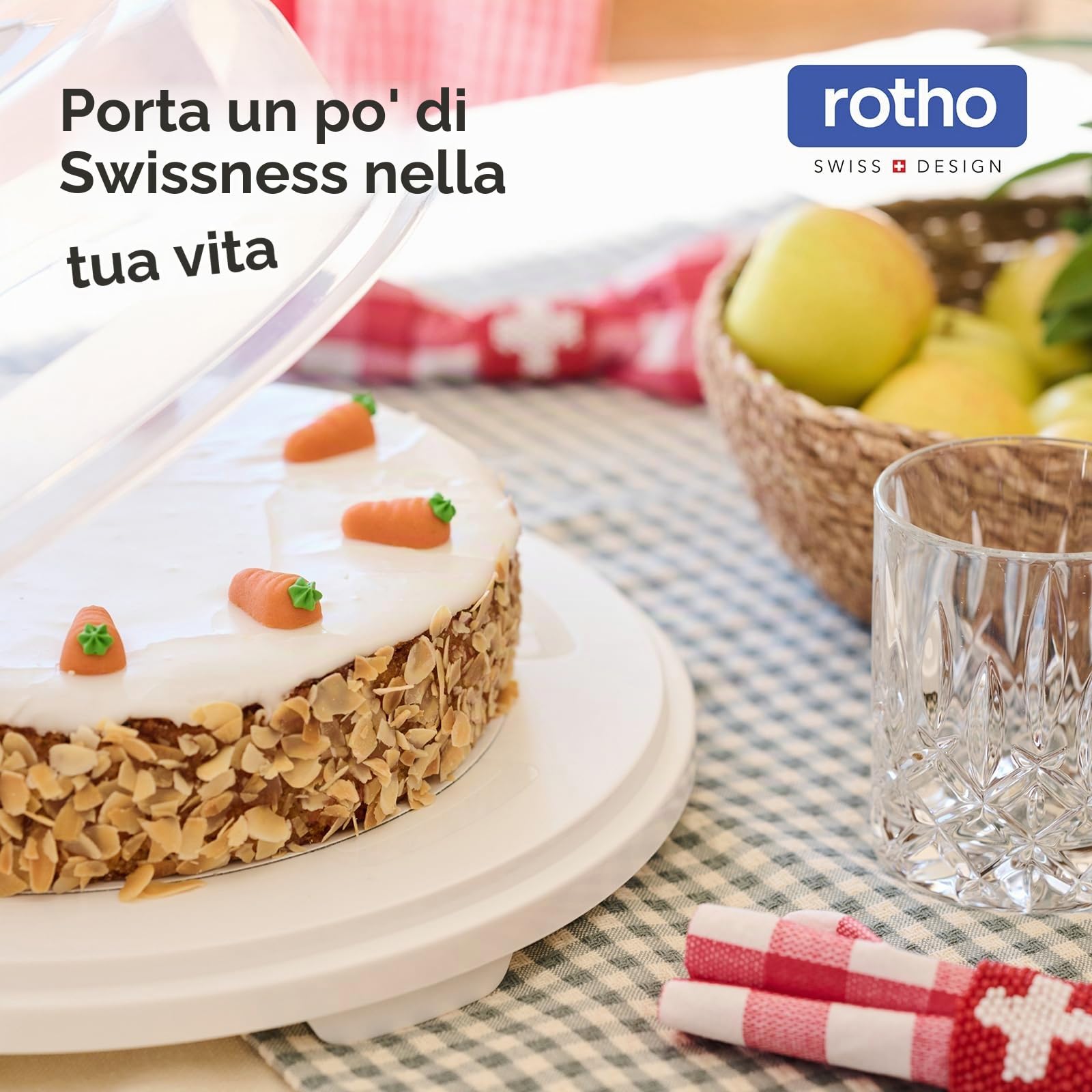 Rotho Loft Set 24 Contenitori Alimentari, Barattoli Ermetici senza BPA | Salvaspazio impilabili per cucina, set misto da 0,5 a 2,25 l in plastica SAN trasparente, lavabili in lavastoviglie