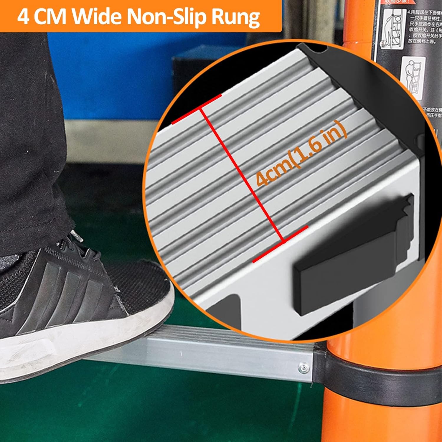 Extra Tall RV Ladders for Travel Trailers - 20-30ft Telescoping Aluminum Extension Ladder with Swivel Hooks Lightweight 300lbs Capacity Ideal for Camping and Outdoor Use