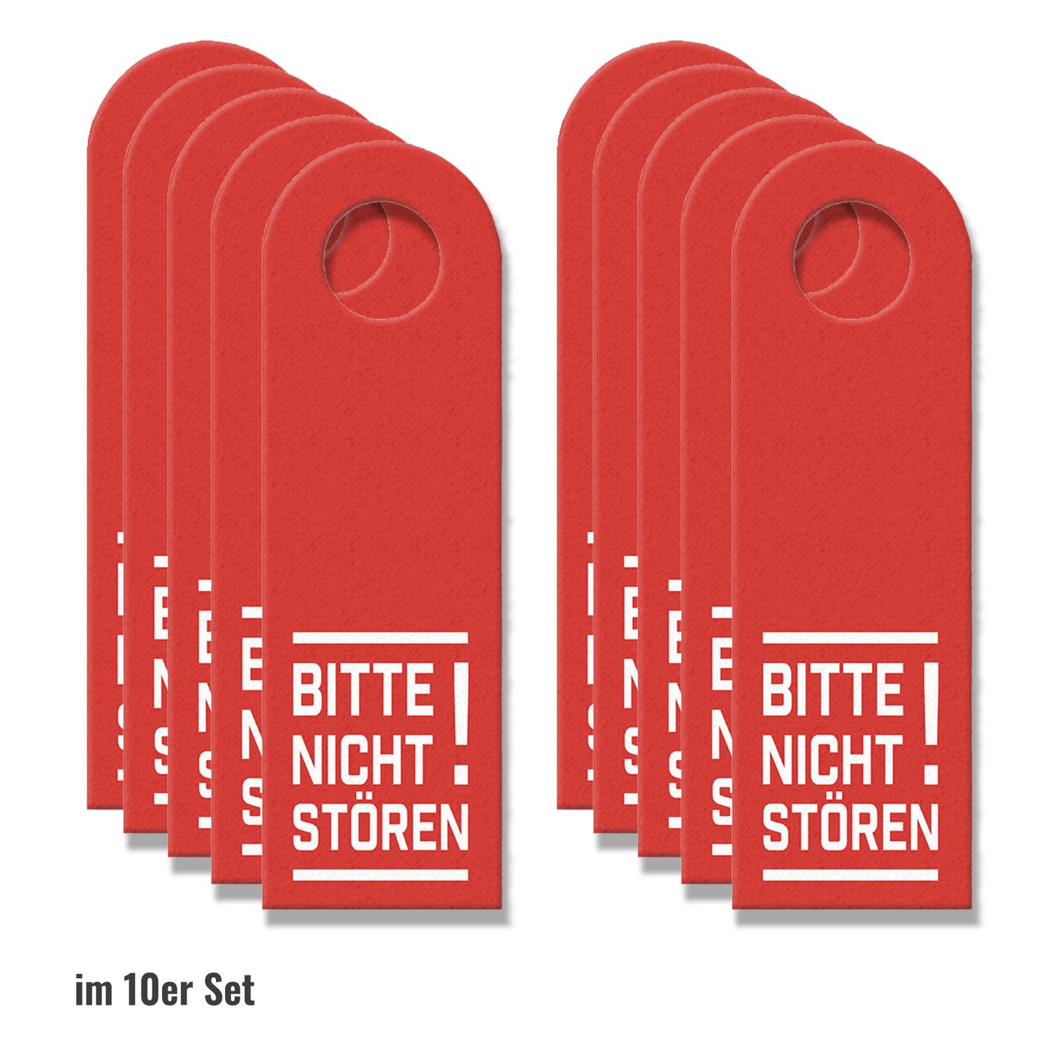trendaffe - 10x Bitte Nicht stören!