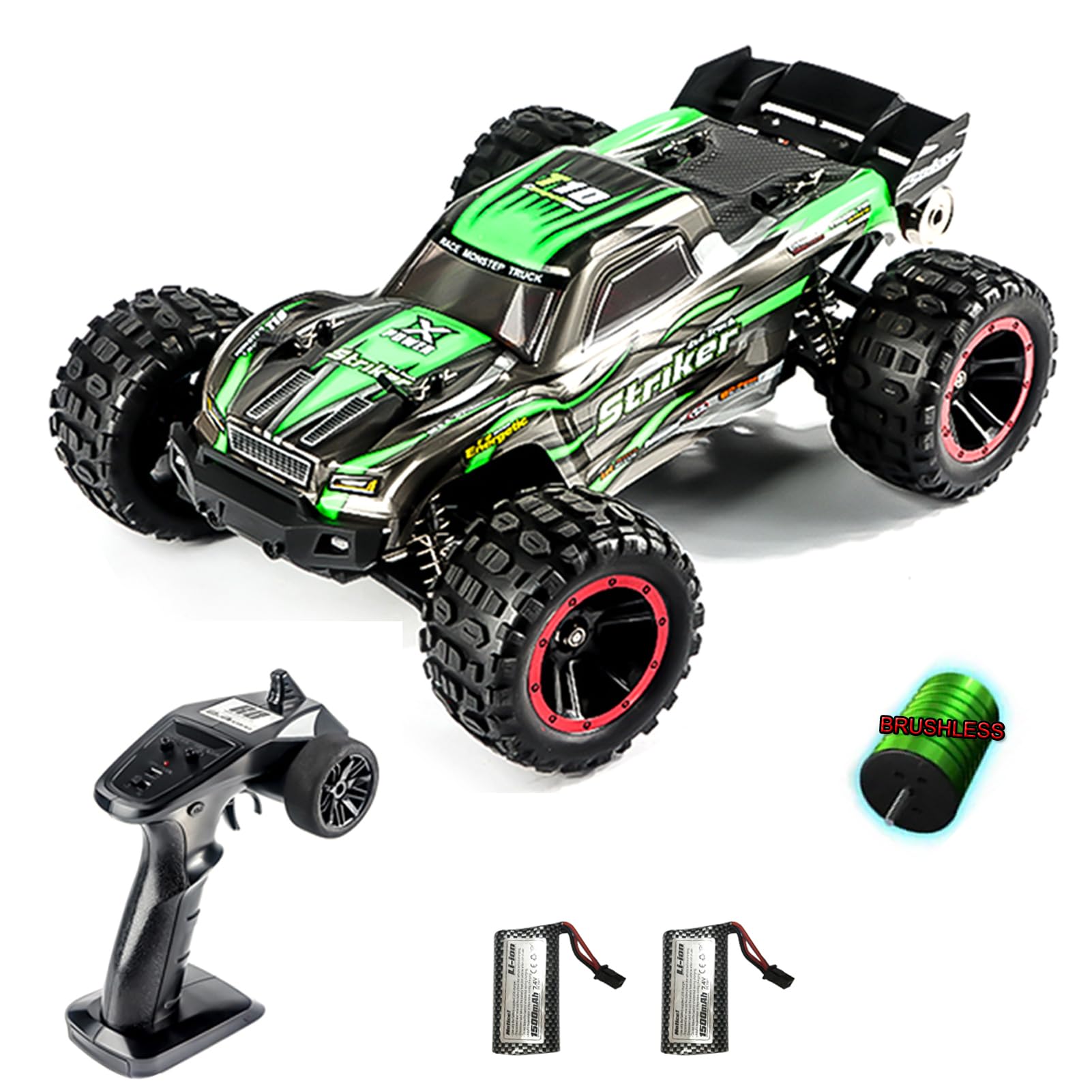 Amazon.com: GoolRC 2105A Brushless RC Cars, 1:14 Scale Remote