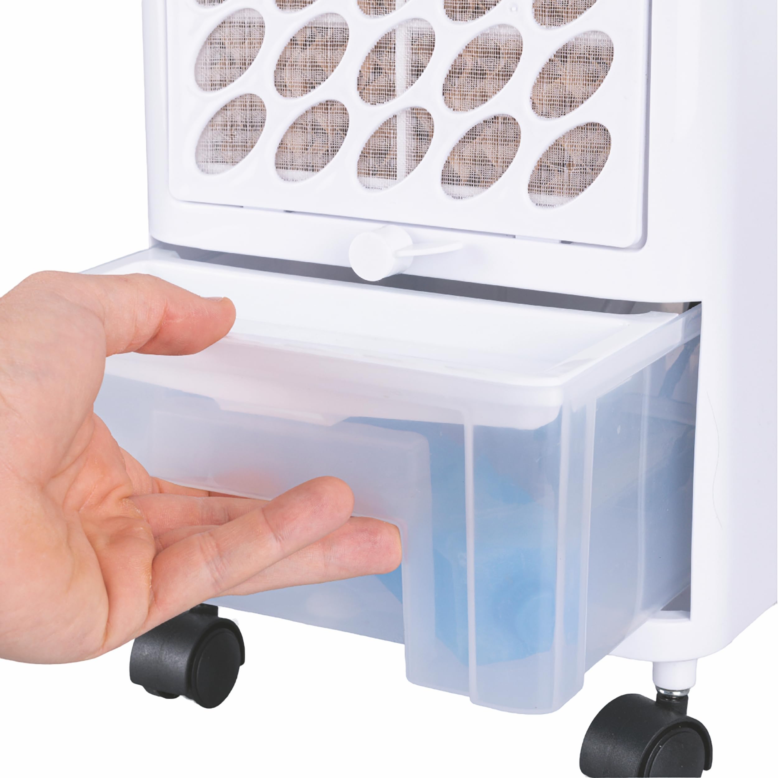 KOOPER Raffrescatore 3 in 1, raffresca, umidifica e ventila, 4 l 80 W, con ruote, Smart Fresh