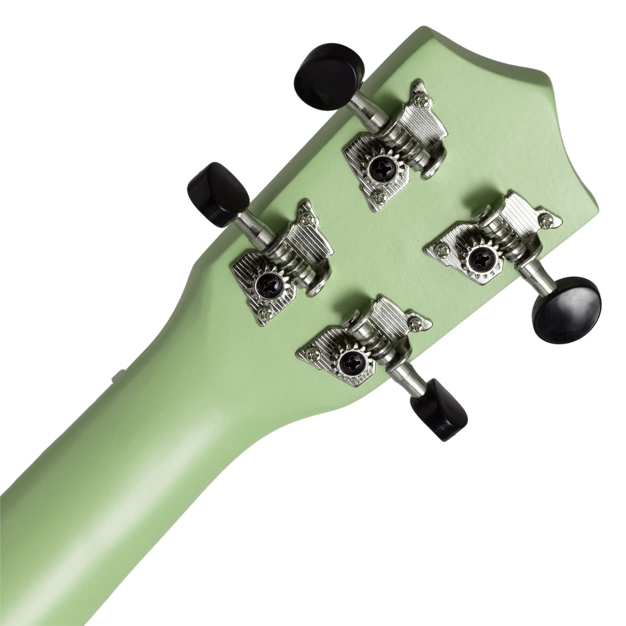 Mad About SU8 Ukelele soprano - Verde menta con bolsa de concierto, púa y cuerdas de repuesto - Ideal para escuelas y principiantes, incluye cuerdas negras de carbono para mejorar la afinación