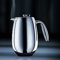 Vista 7 de Cafetera de prensa térmica Columbia para tazas de 6 oz de acero inoxidable