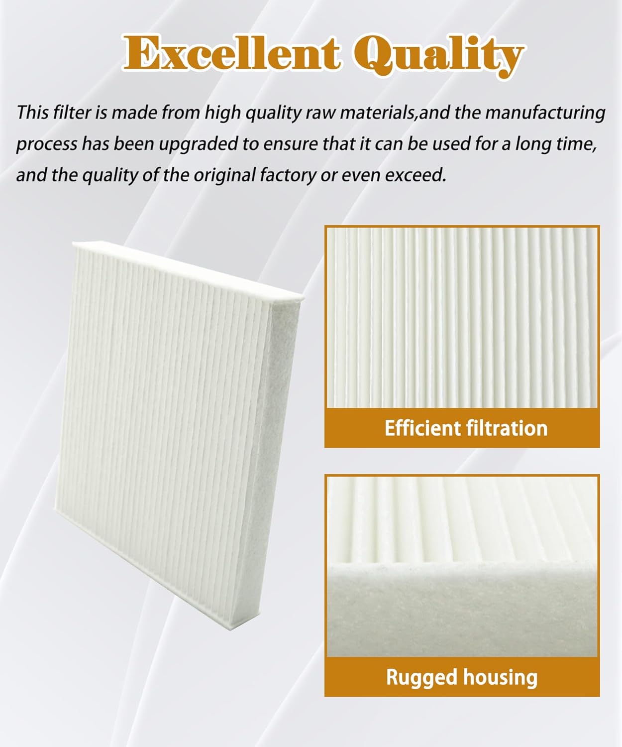 New Upgrade Engine Air Filter + Cabin Air Filter Kit Fits For Toyota Sienna 3.5L 2011-2020,Replacement 17801-31130 And 87139-0N010