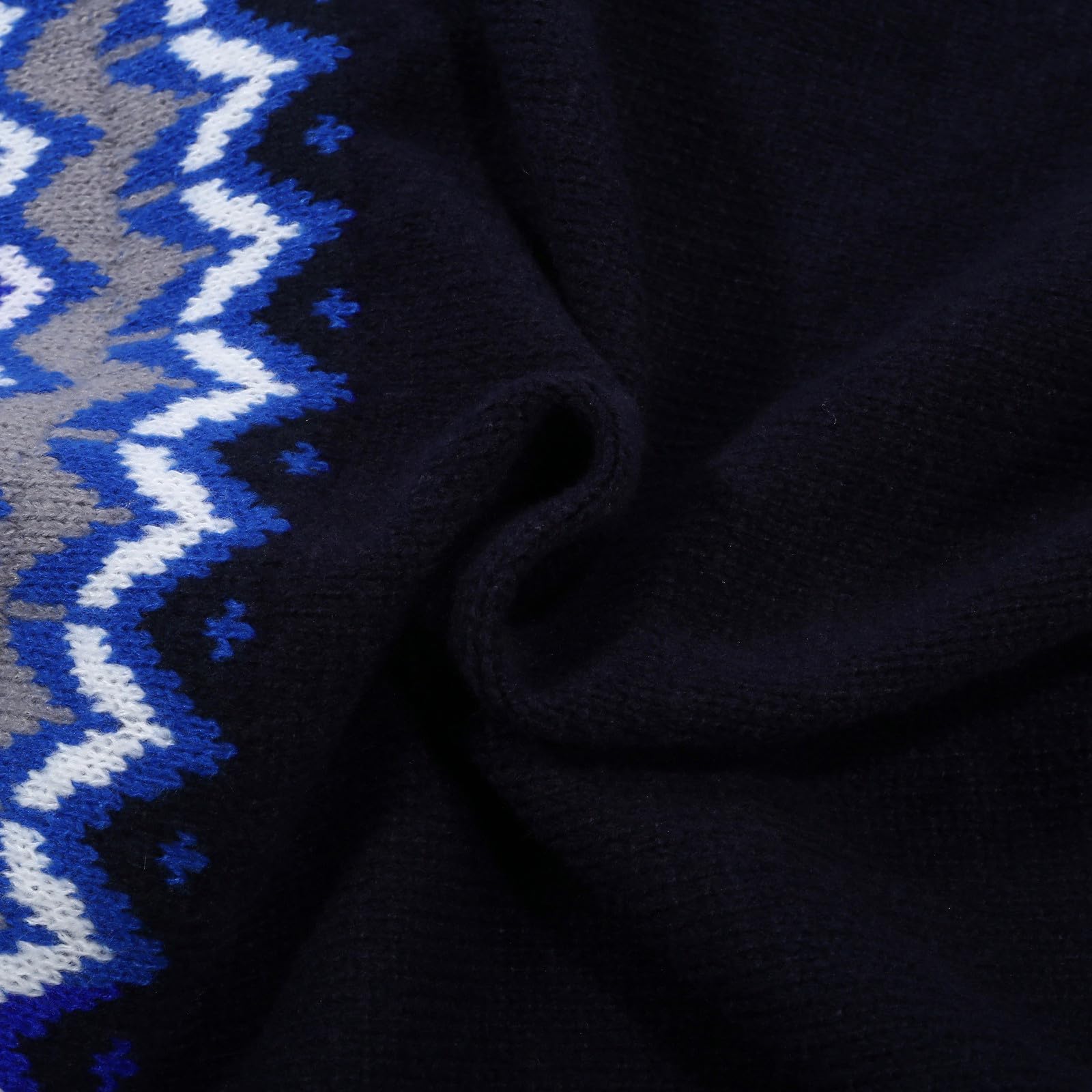 Maglioni caldi da donna Fair Isle a maniche lunghe per le vacanze maglioni abbinati per coppie tunica fantasia brutto lavorato a maglia casual vintage alla moda maglioni da donna per autunno e inverno