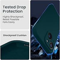 Vista 611 de FireNova Designed for iPhone 13 Pro Max Case, Silicone [Camera Protection] Phone Case with [2 Screen Protectors], Soft Anti-Scratch Microfiber Deep