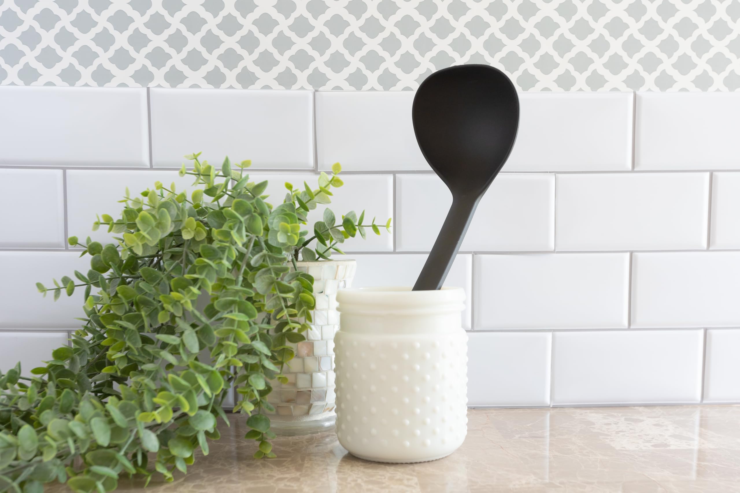 Titanium Ladle Fox Run 12-Inch Nylon Ladle - Heat Resistant Up To 400°F ...