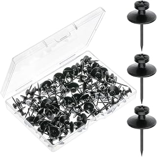 Mr. Pen- Double Headed Picture Hanging Nails, 80 Pack, Black, Picture Nails, Tacks for Wall Hangings, Wall Pins for Hanging, Wall Nails for Hanging, Thumb Tacks for Wall Hanging, Picture Hangers