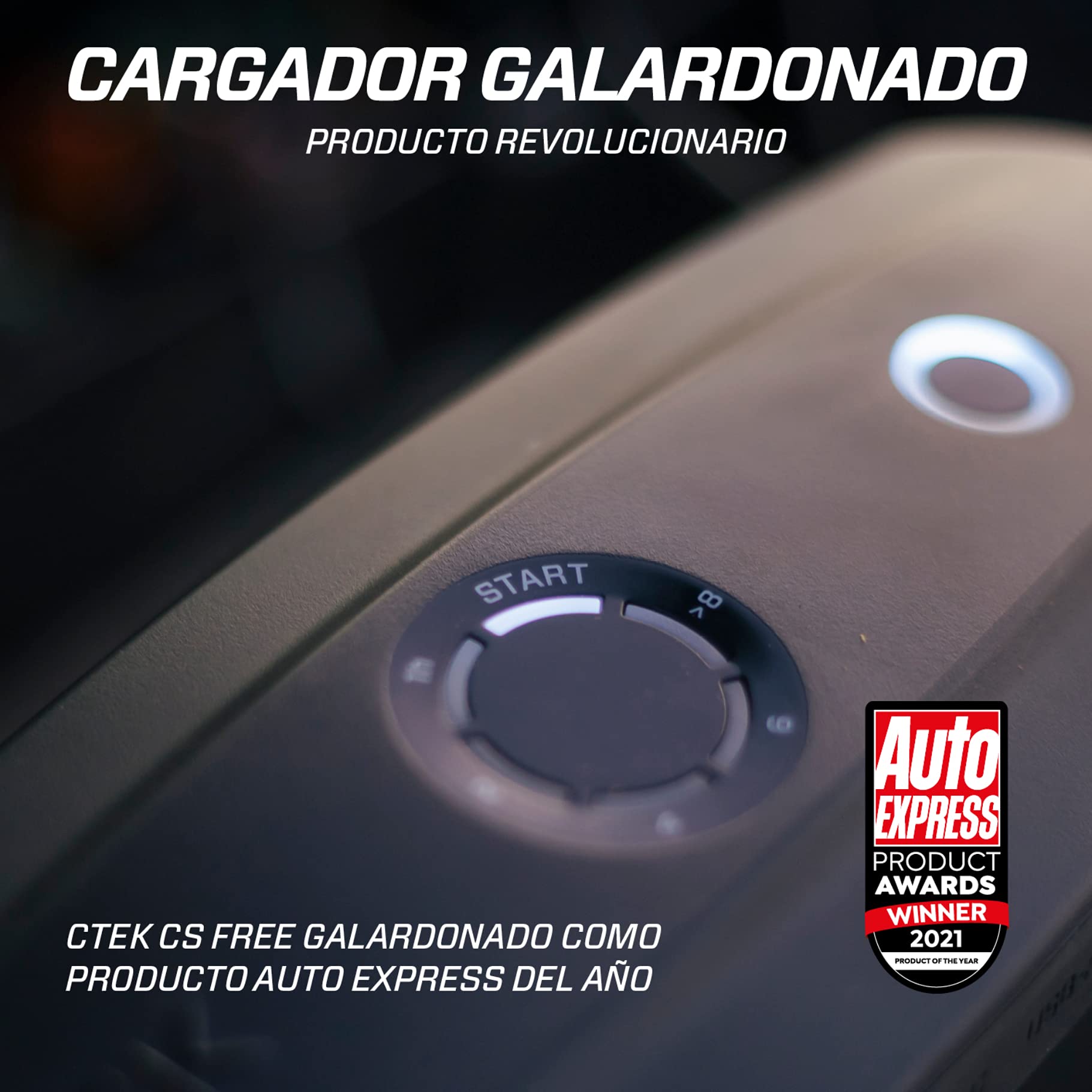 CTEK CS Free, Alternativa De Arrancador De Batería De 12 V, Arranque Adaptativo, Cargador De Batería Portátil Y Mantenedor Inteligente 4 En 1, Banco De Energía Solar para Coche, Teléfono, Computadora