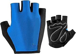 Guantes De Fitness Guantes de ciclismo for hombre y mujer, guantes deportivos de medio dedo, manoplas transpirables for Fitness al aire libre y montaña, guantes for bicicleta Para Hacer Ejercicio