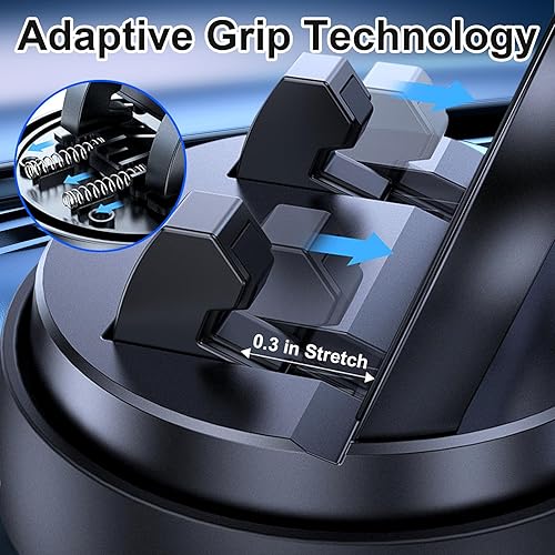 Miniatura 5 de Soporte para teléfono de automóvil, fuerte absorción, soporte móvil giratorio de 360 grados con base antideslizante, no requiere instalación,