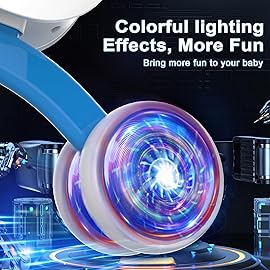 Colorful Lighting Baby Balance Bike Toys for 1 Year Old Boy Girl Gifts, 10-36 Month Toddler Balance Bike, No Pedal 4 Silence Wheels & Soft Seat First Riding on Toys, 1st Birthday Gifts