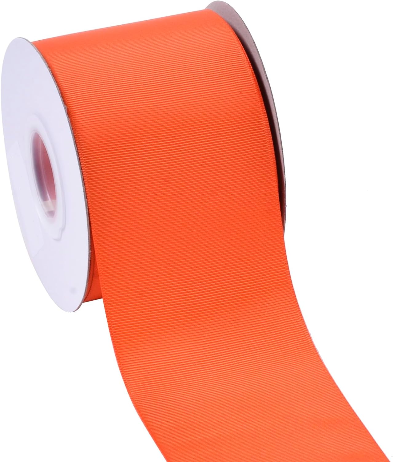 YAMA Orange Grosgrain Ribbon, 3 Inch 25 Yards, Great for Crafts Bows Flower Bouquet Wedding Home Decor Gift Wrapping