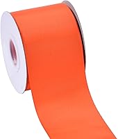 Vista 23 de Rollo de cinta de grogrén sólido YAMA de 5/8 pulgadas - 25 yardas para cintas de envolver regalos, blanco