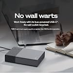 Seagate Une touche 8TB Bureau de disque dur externe HDD - USB-C Compatible avec la plupart des Windows et macOS, Récupération de secours (STNB8000400)