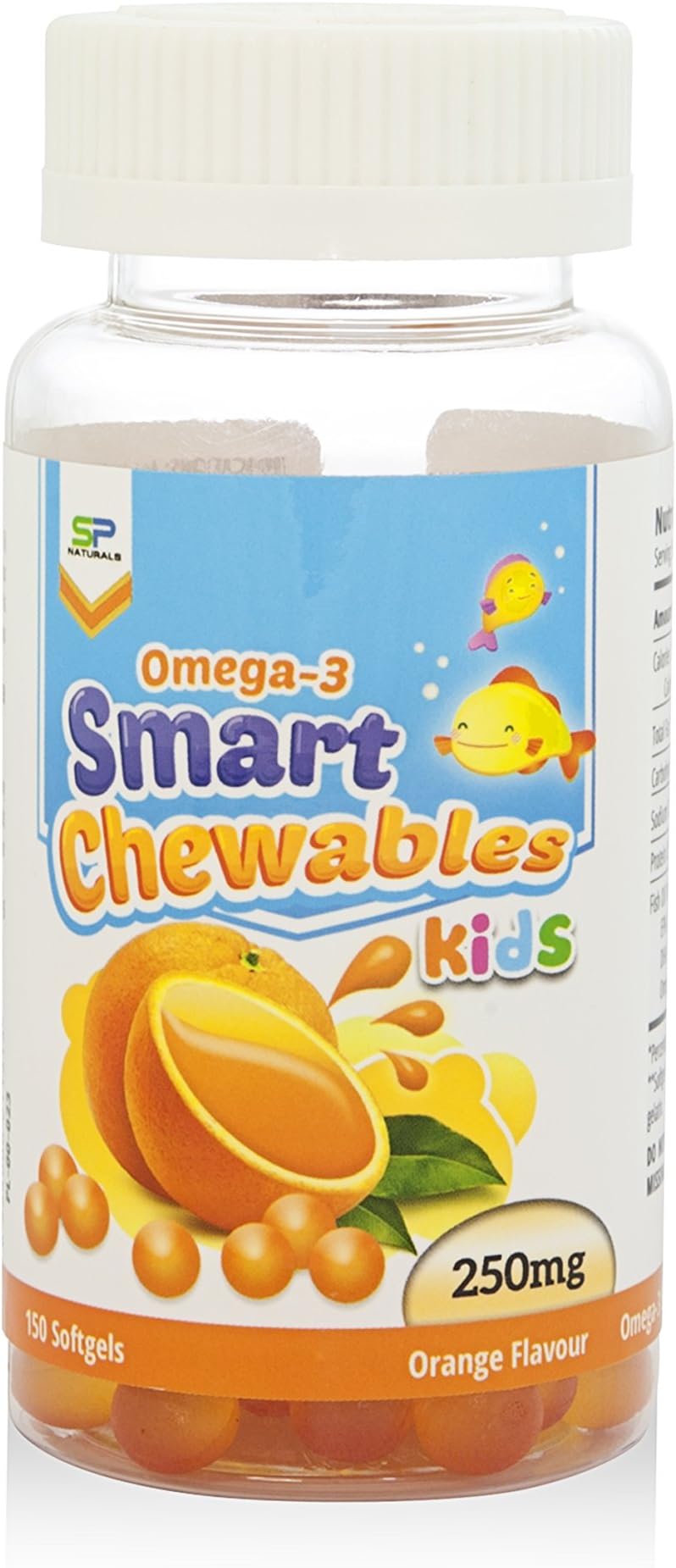 Smart Chewable Omega 3 Dietary Supplements