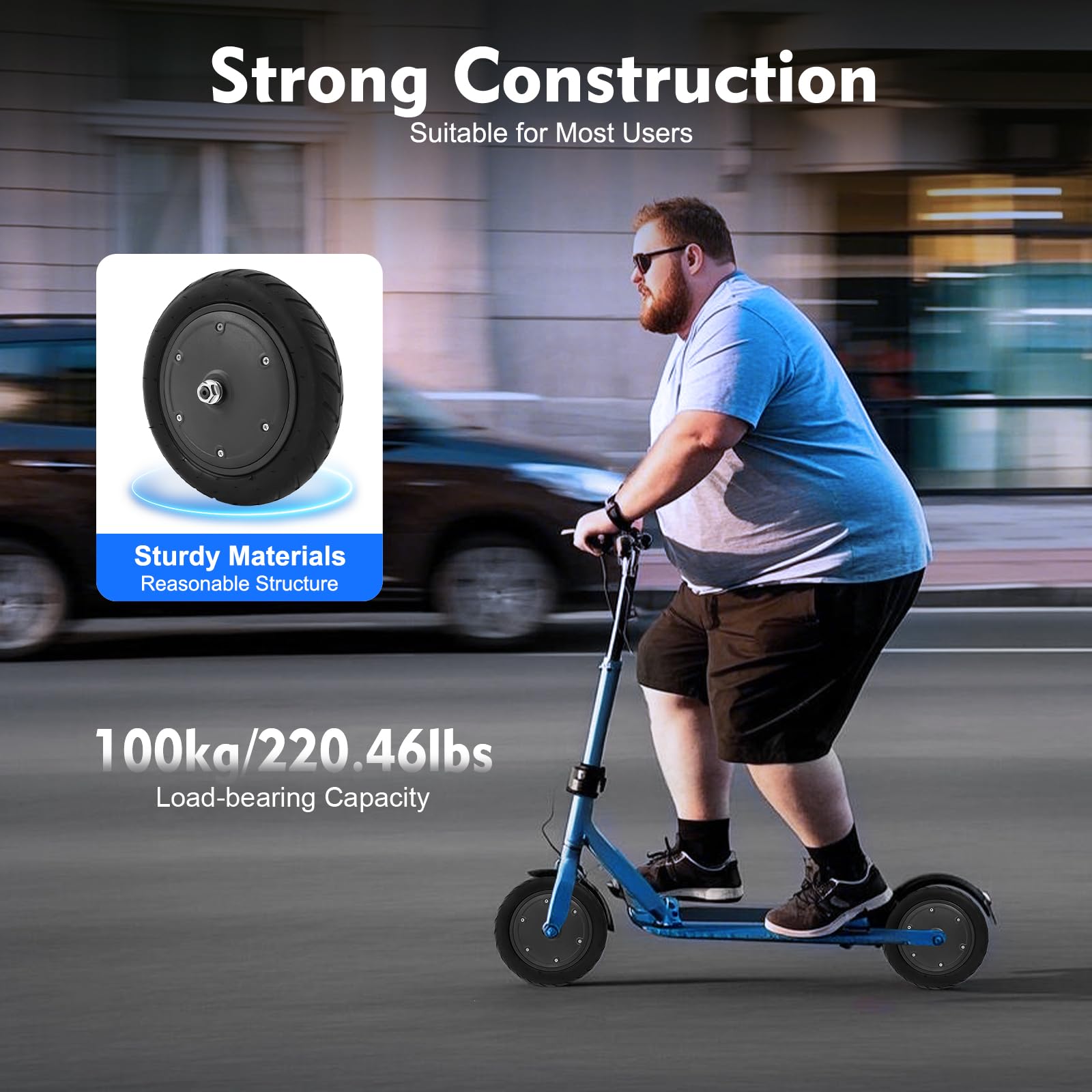 36V 350W motor de patinete eléctrico patinete rueda motor sin escobillas DC motor neumático inflable rueda para Xiaomi M365/M365 PRO patinete eléctrico
