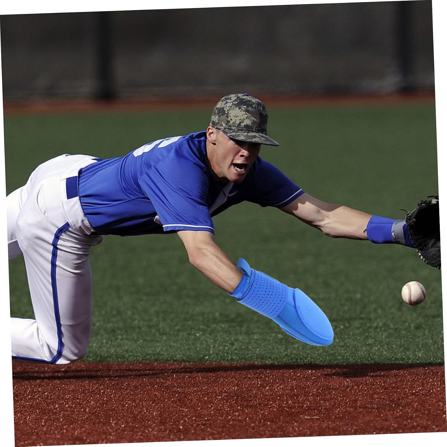 Baseball Sliding Mitt for Youth Adults Durable Comfortable Sliding Gloves for Base Running Left Right Hand Use Washable Reusable Sports Gear