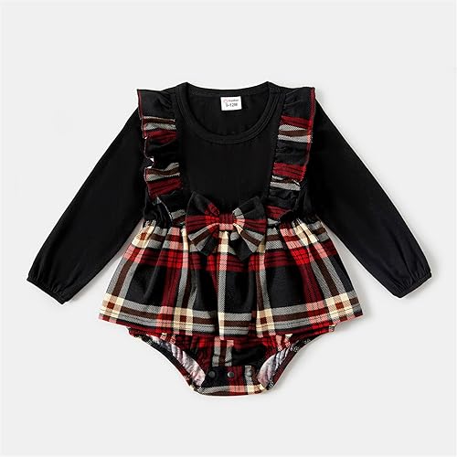 Miniatura 4 de PATPAT Conjuntos familiares a juego para mamá y yo, vestidos de manga corta, camiseta casual bodycon midi, conjunto a juego